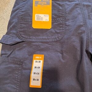 Carhartt Blue Cargo Pants Essential Workwear